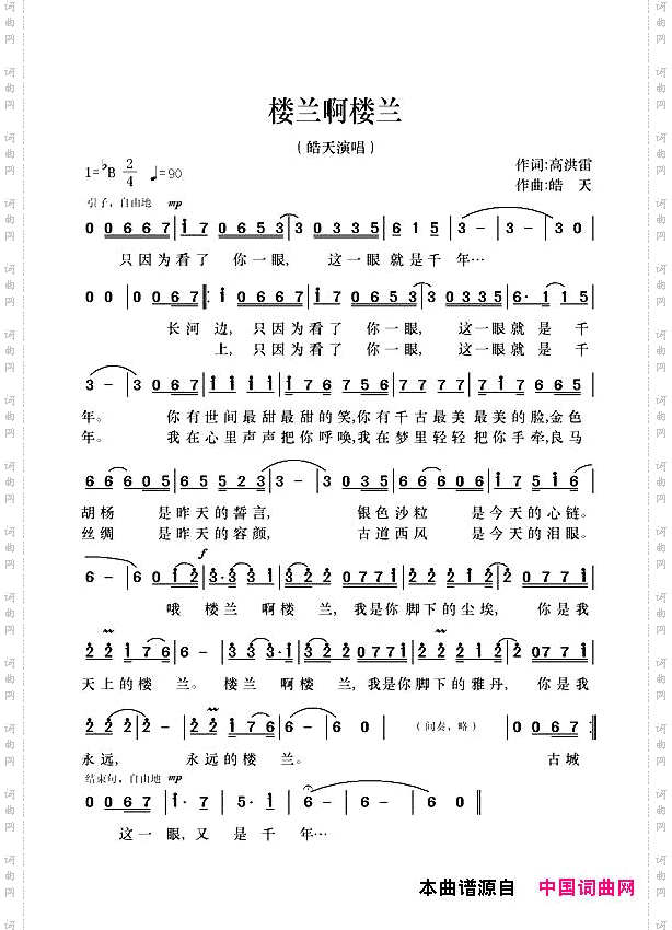 楼兰啊楼兰