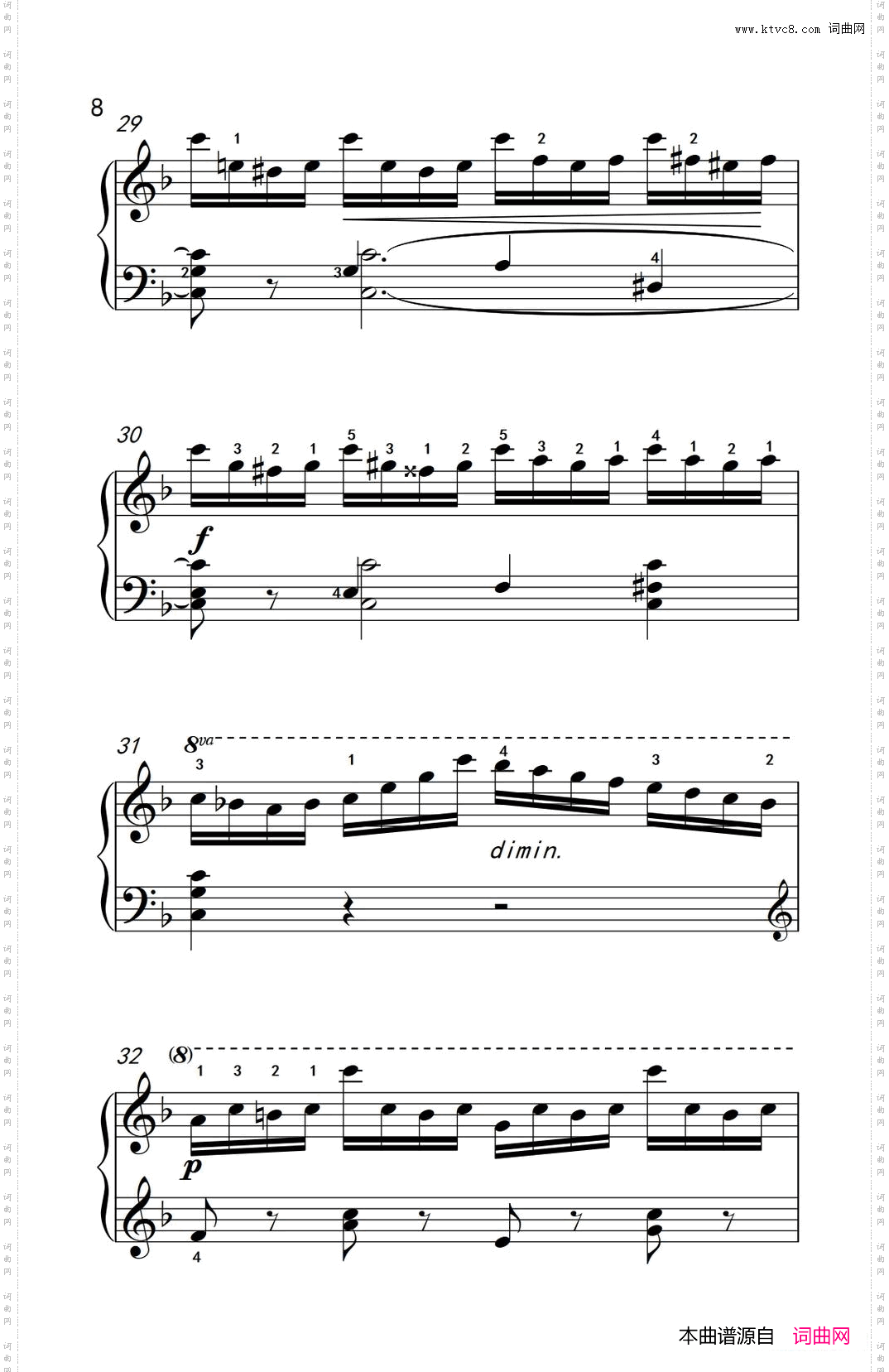 第七级2.练习曲中央音乐学院钢琴业余考级教程7-9级_第七级2.练习曲中央音乐学院 钢琴业余考级教程 7-9级
