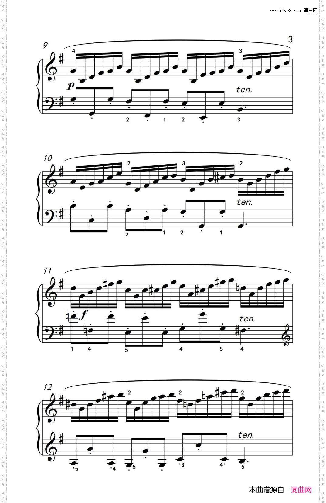 第七级1.练习曲中央音乐学院钢琴业余考级教程7-9级_第七级1.练习曲中央音乐学院 钢琴业余考级教程 7-9级