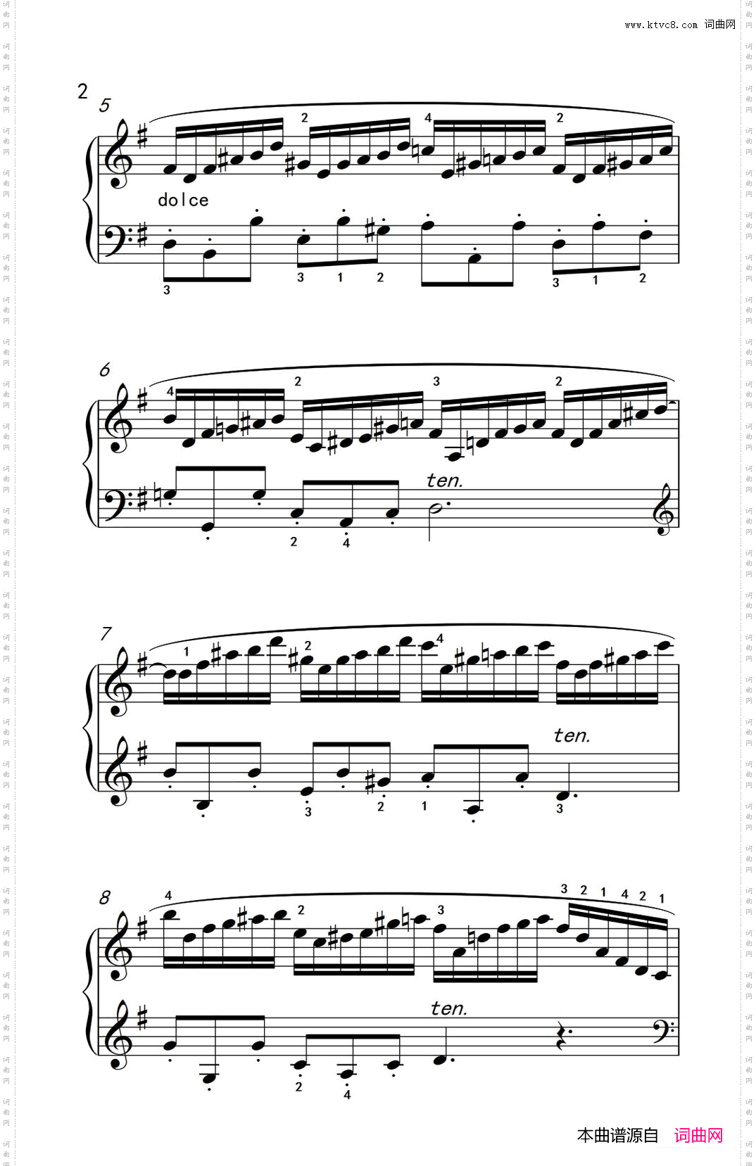 第七级1.练习曲中央音乐学院钢琴业余考级教程7-9级_第七级1.练习曲中央音乐学院 钢琴业余考级教程 7-9级