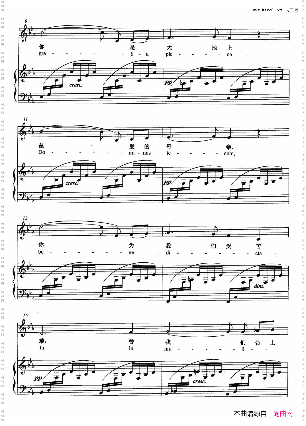 [法]圣母颂正谱