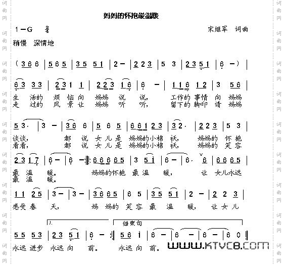 妈妈的怀抱最温暖