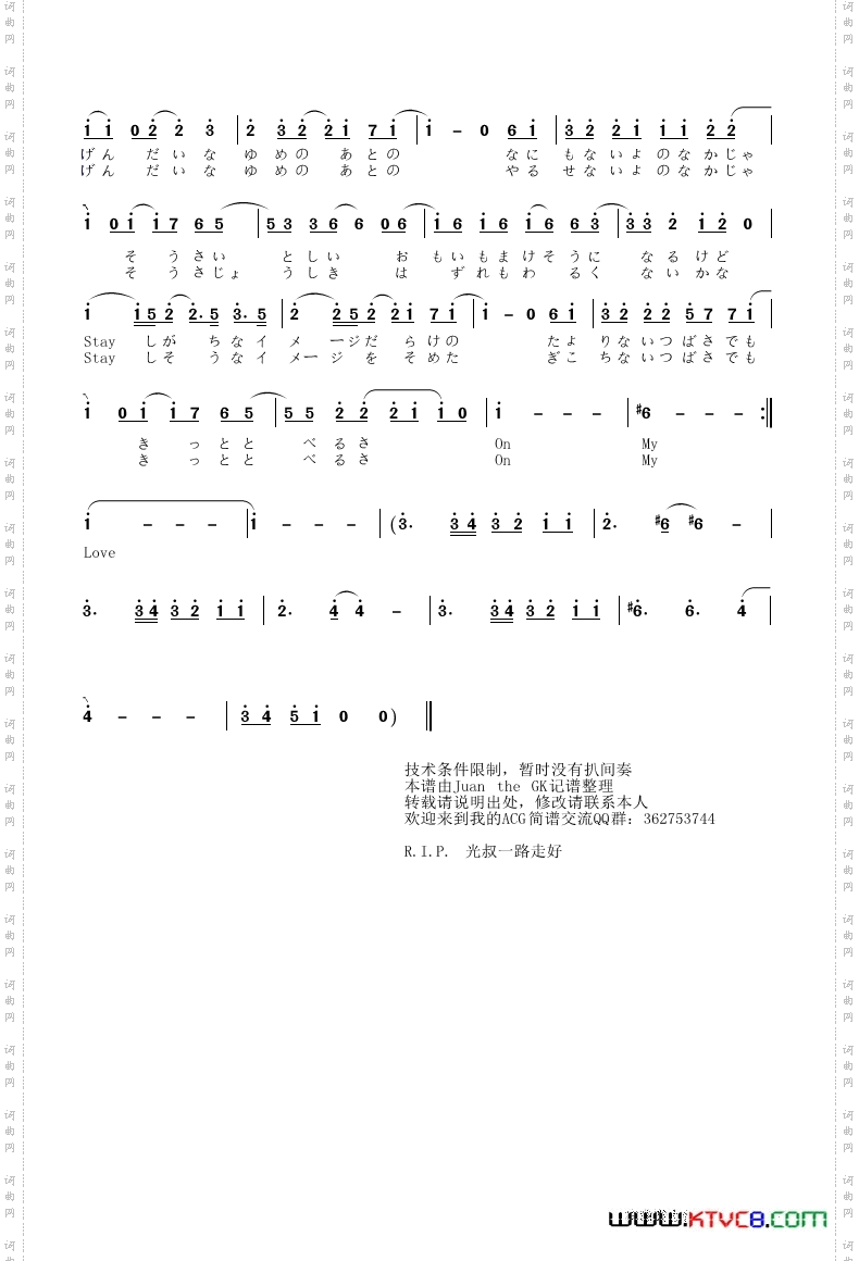 [日]Butterfly电视剧《数码宝贝》第一部片头曲