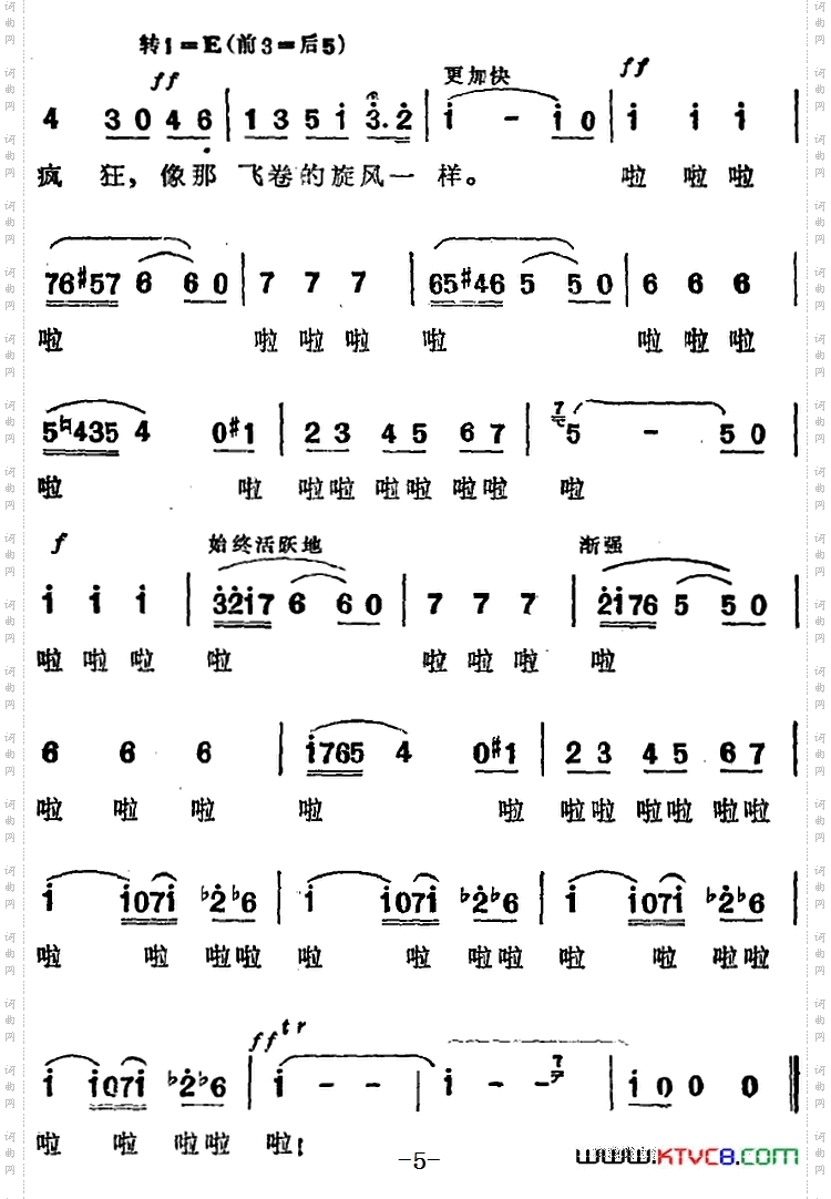 吉卜赛女郎之歌选自歌剧《卡门》第二幕第一场