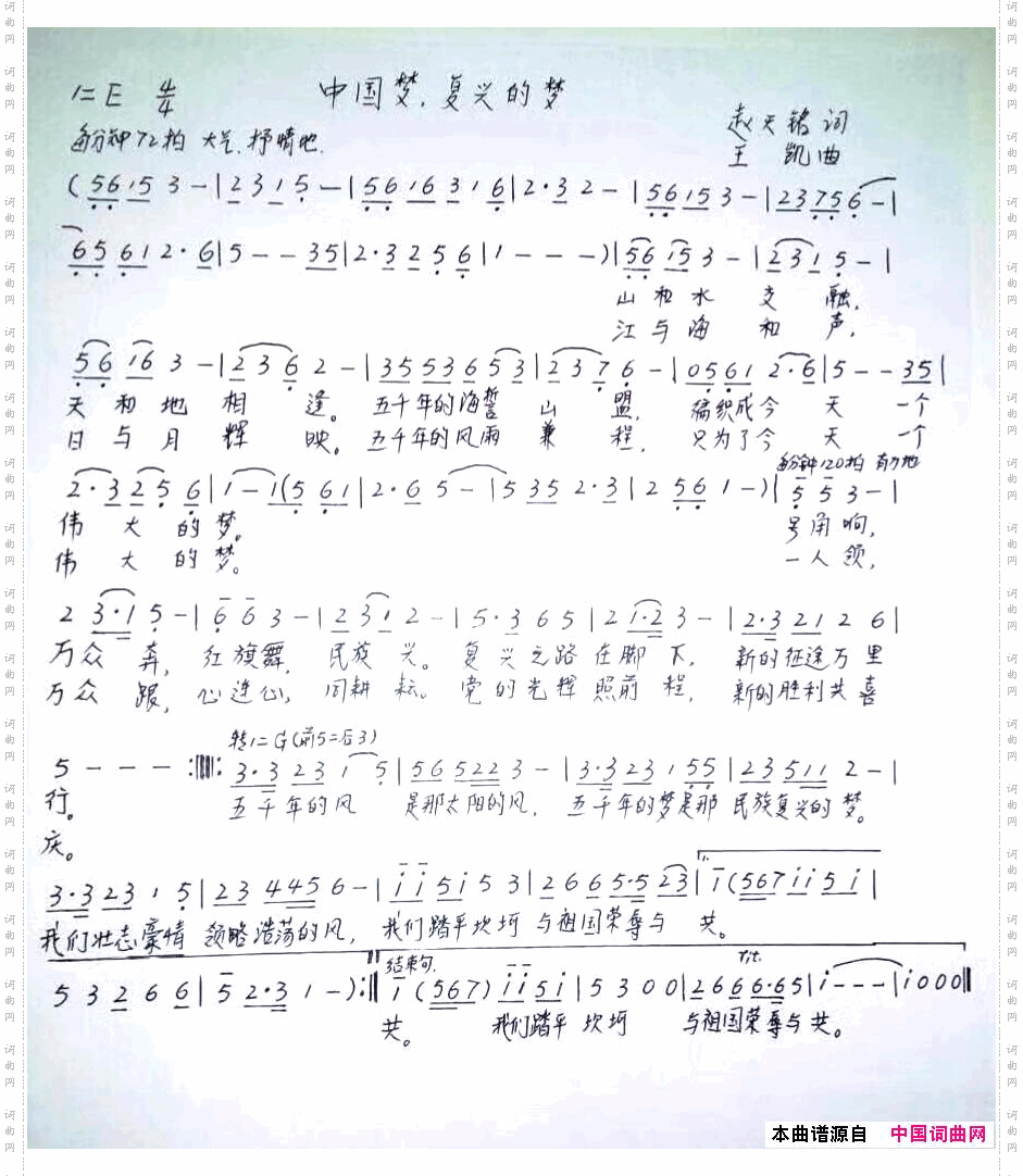 中国梦，复兴的梦