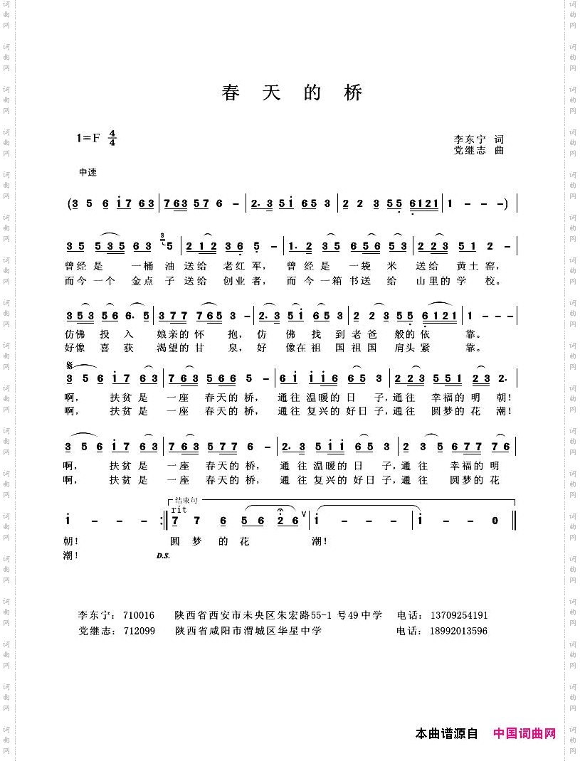 春天的桥