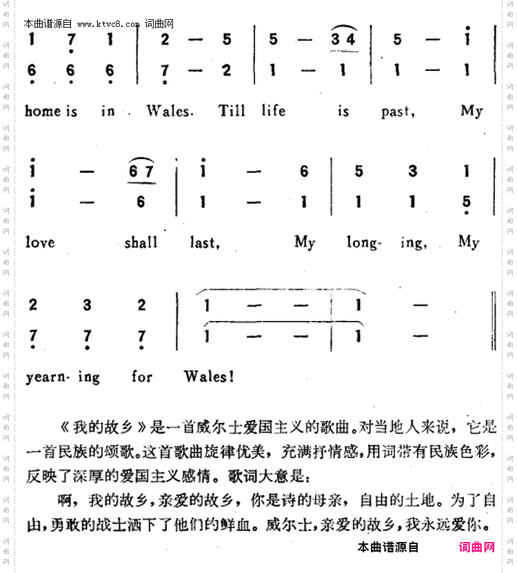LAND OF MY FATHER我的故乡_【威尔士】
