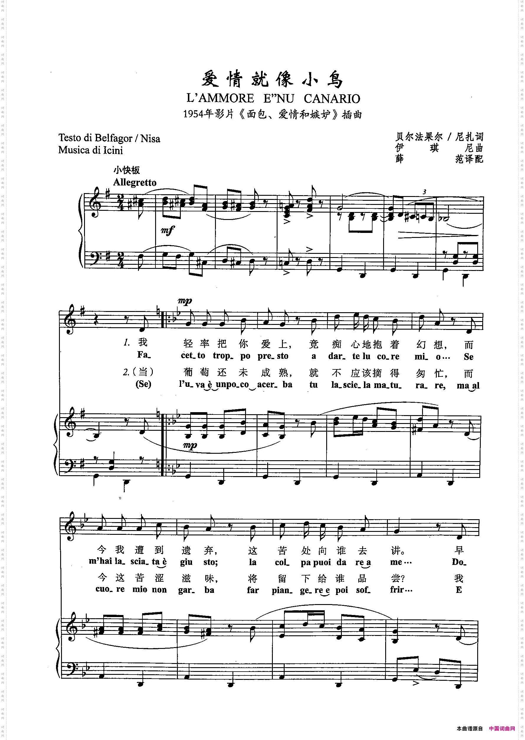 [意]41爱情就像小鸟正谱