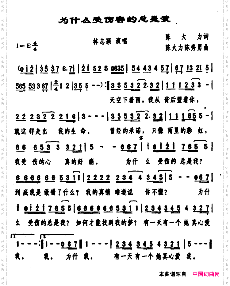 为什么受伤害的总是我