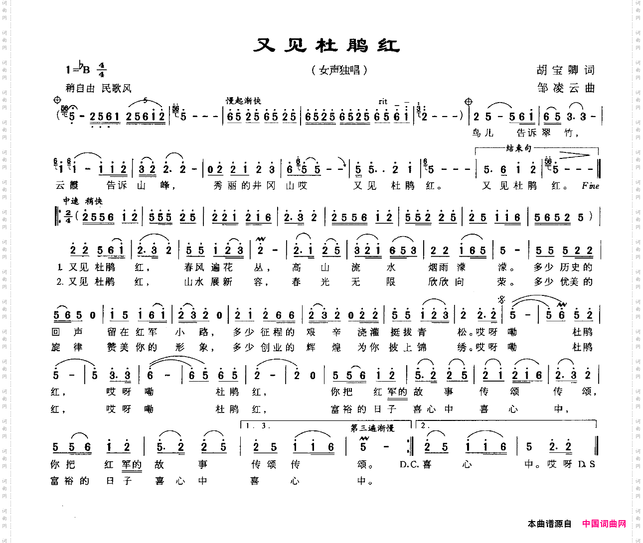 又见杜鹃红