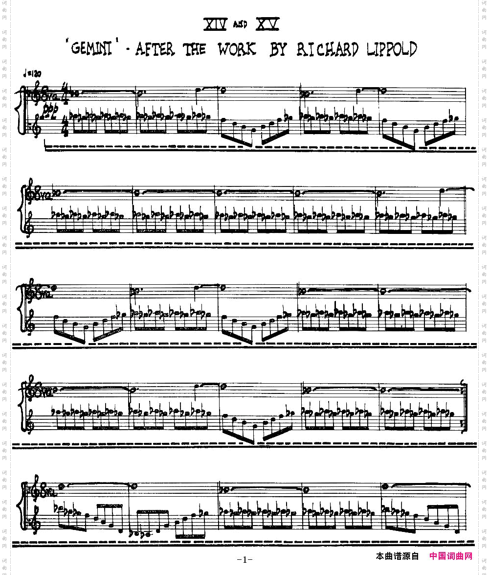 为加料钢琴而作的奏鸣曲与间奏曲_14、15