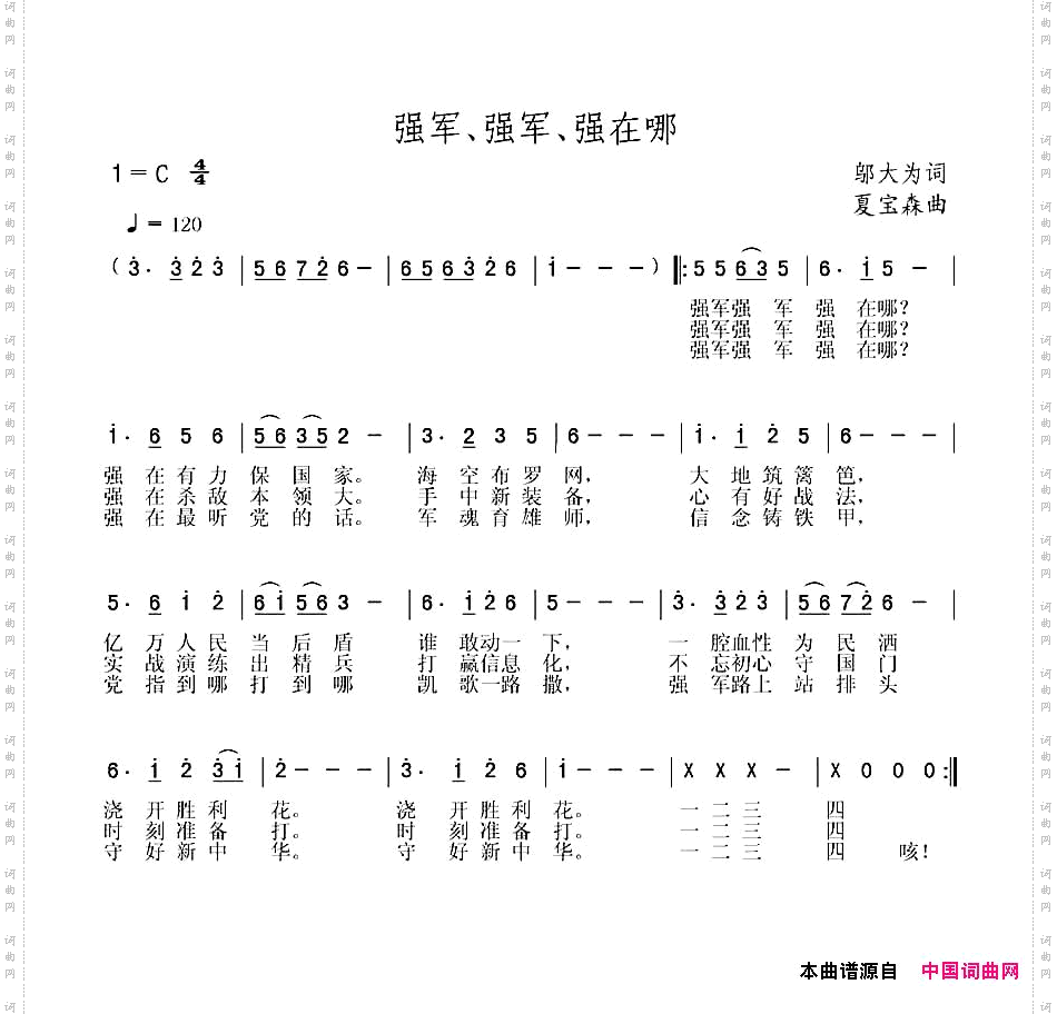 强军、强军、强在哪