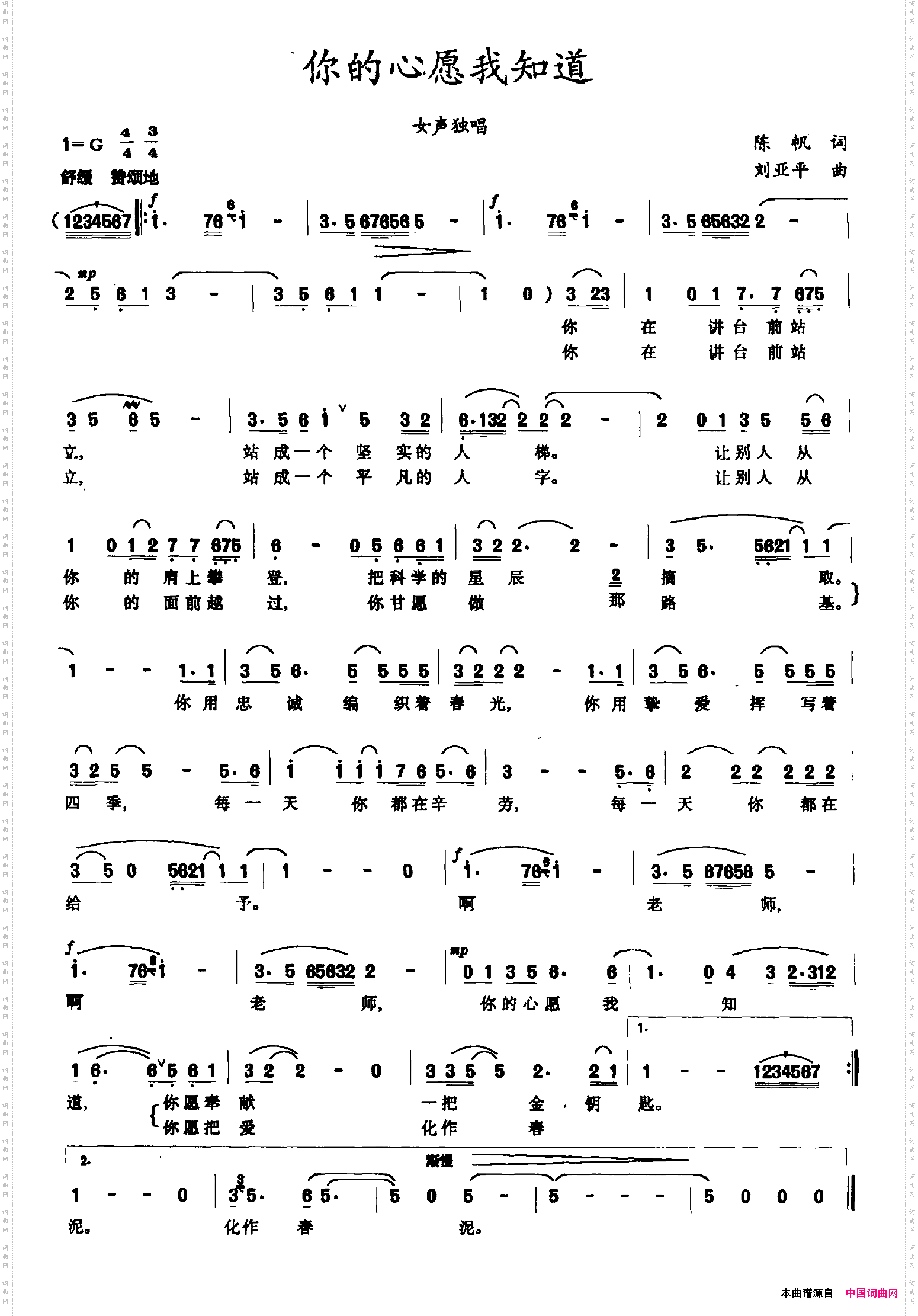 你的心愿我知道