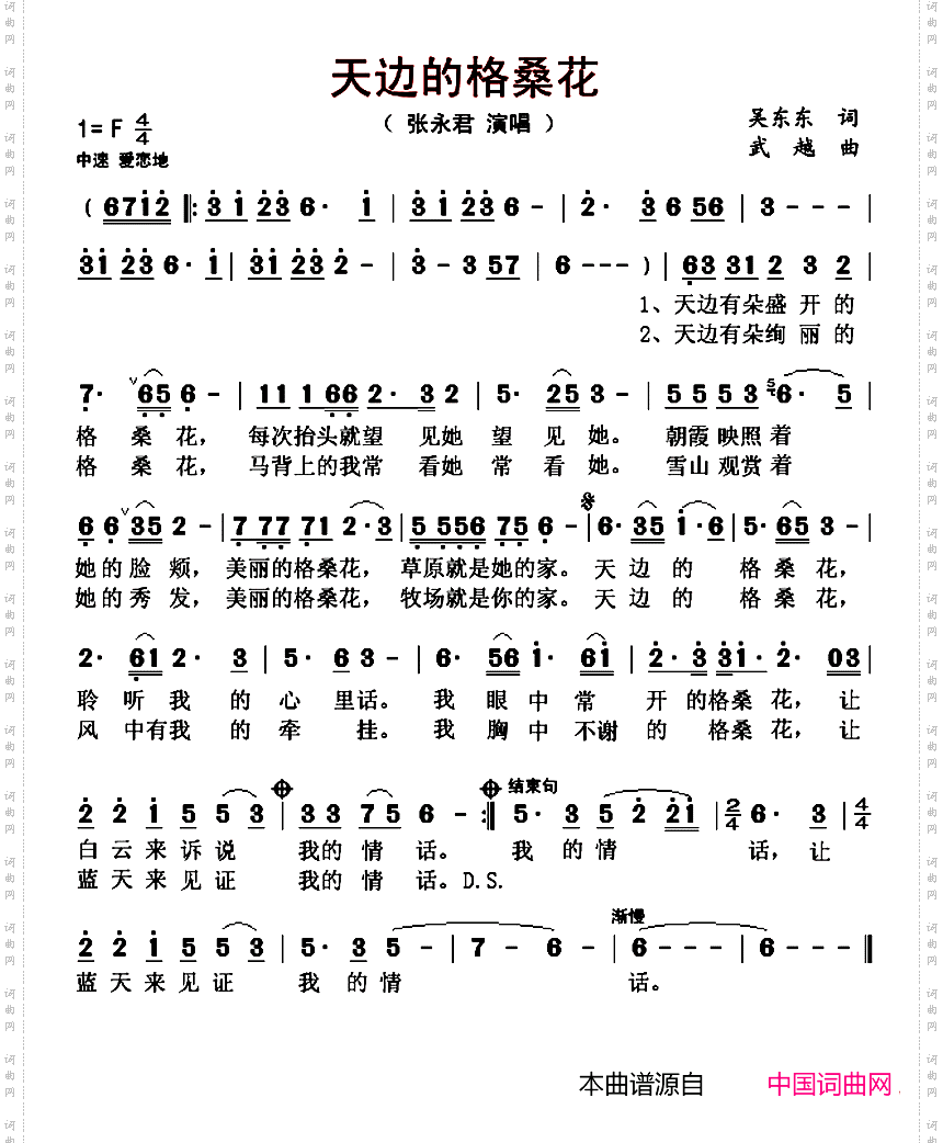 天边的格桑花