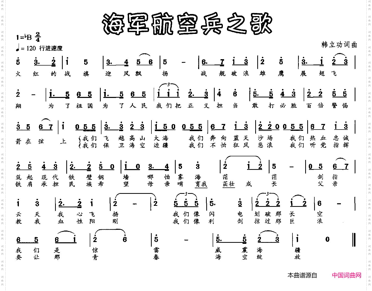 海军航空兵之歌