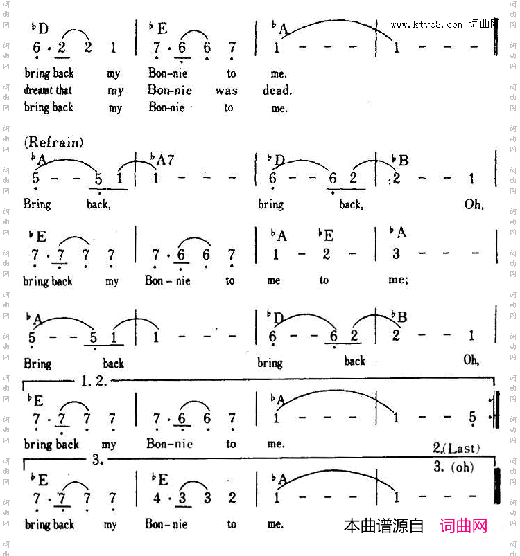 【美】MyBonnie我的小天使、带和弦