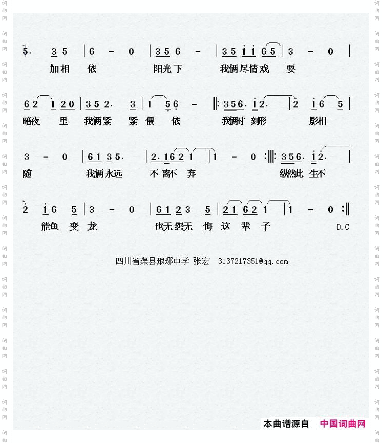 两条鱼儿_鱼儿的爱