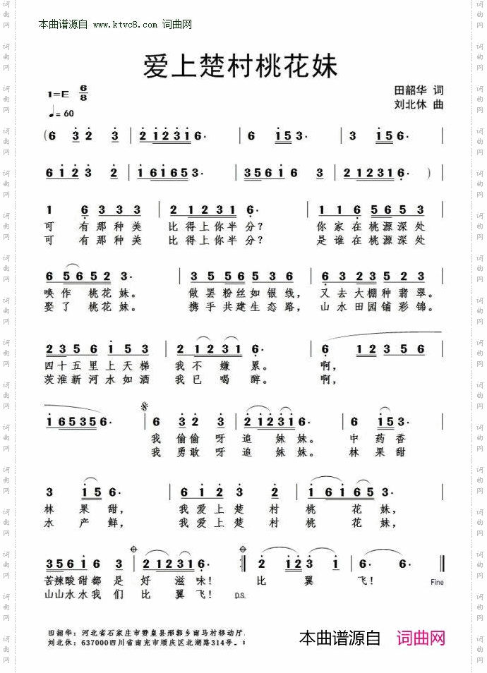 爱上楚村桃花妹