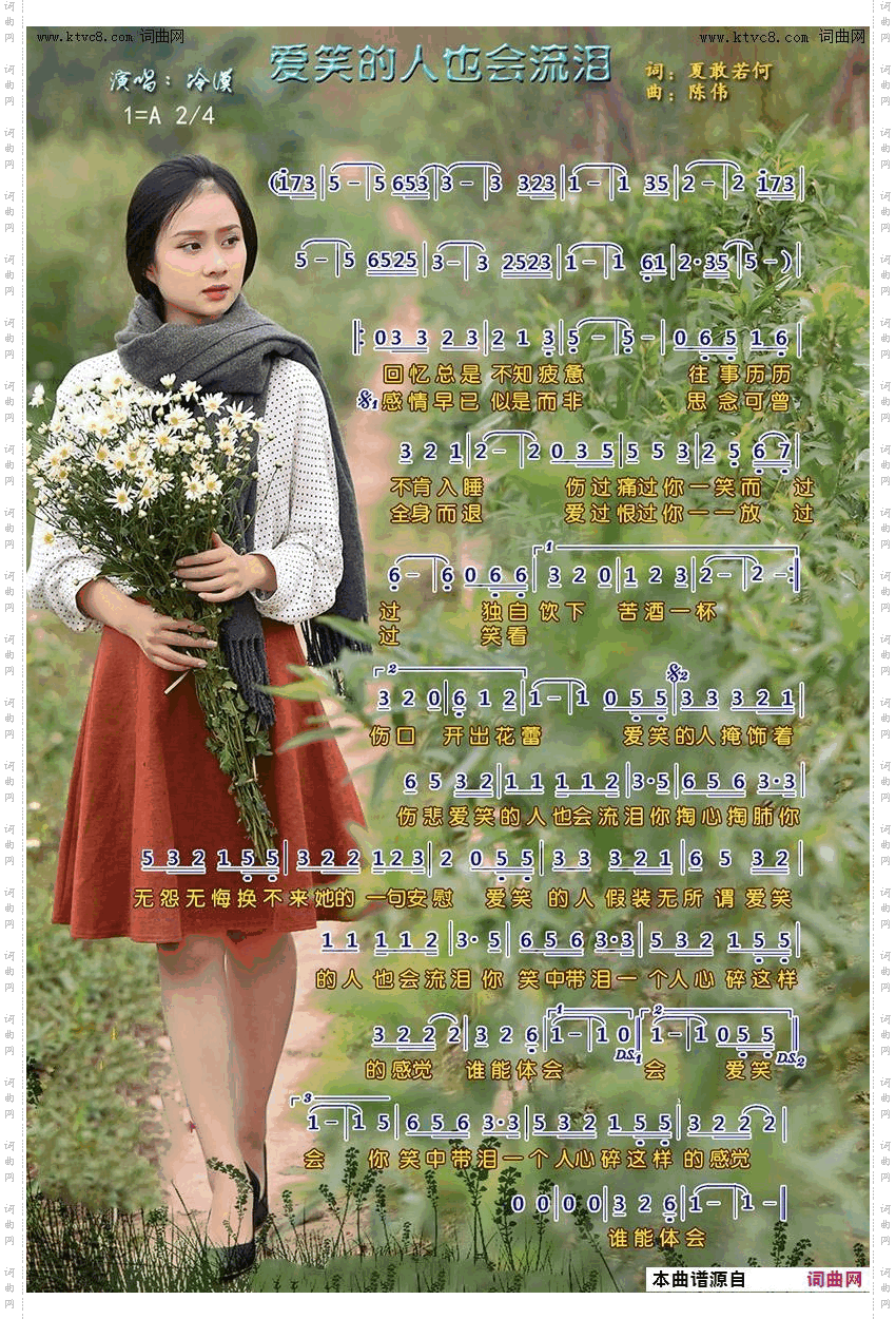 爱笑的人也会流泪