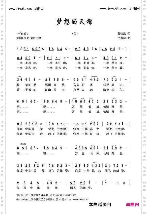 梦想的天梯