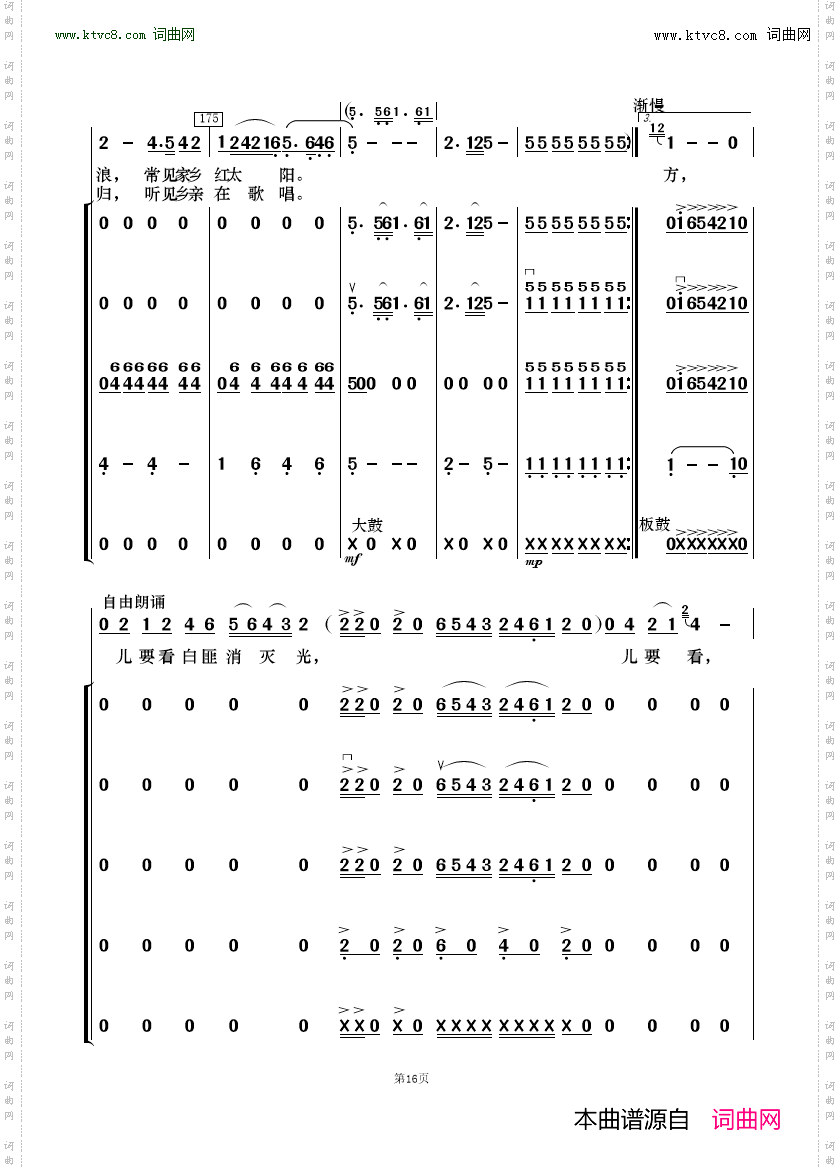 为共产主义把青春贡献_歌唱与乐队