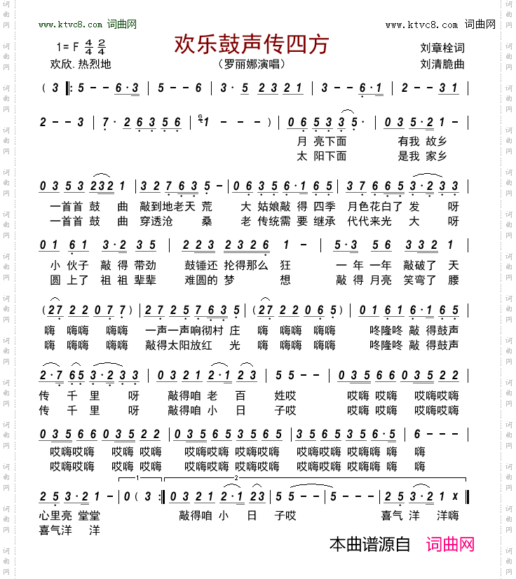 欢乐鼓声传四方