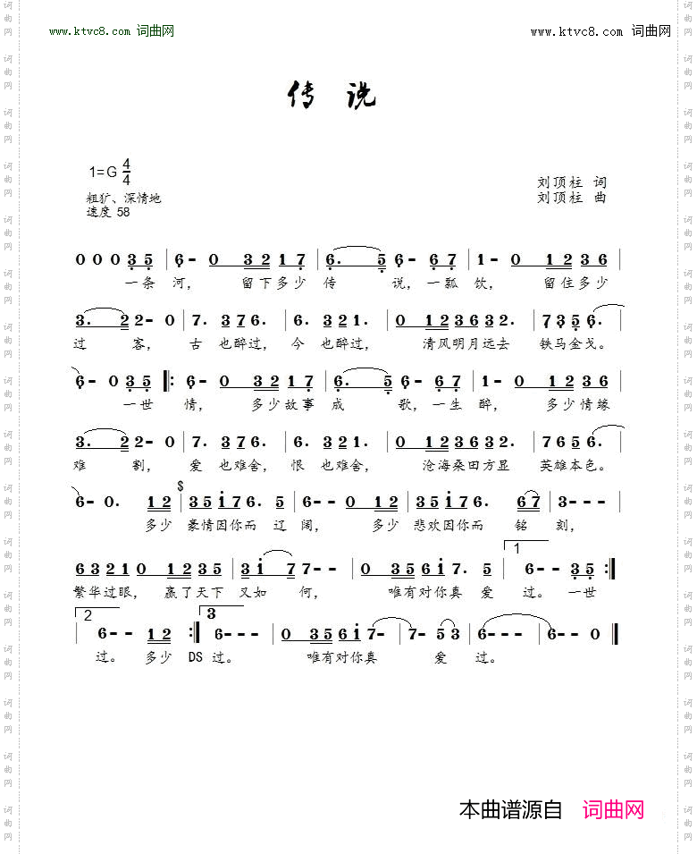 传说
