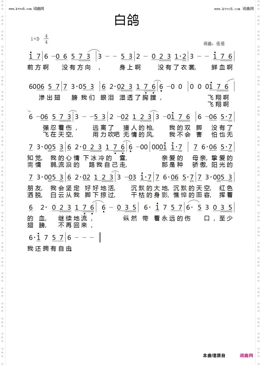 白鸽