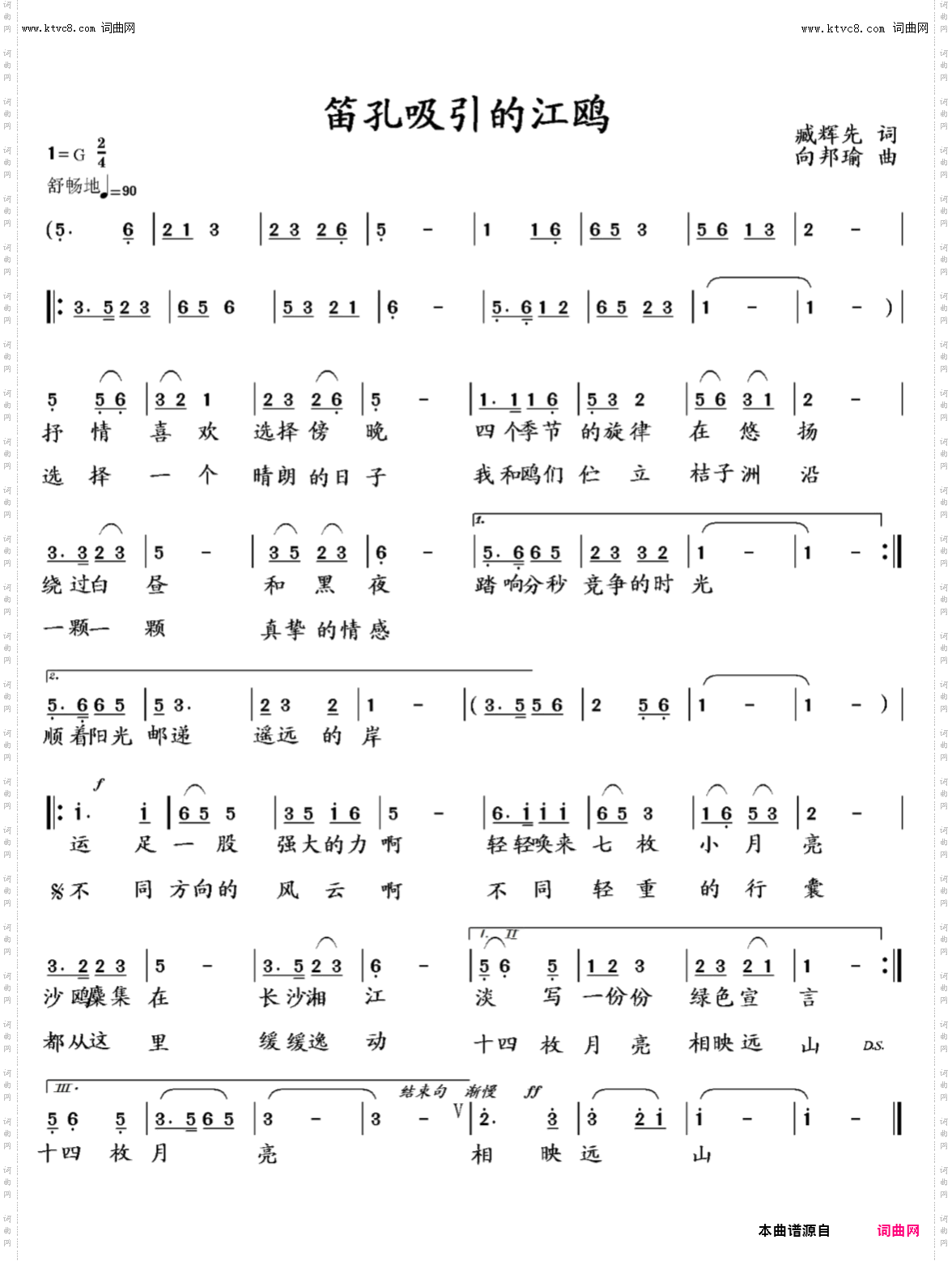 笛孔吸引来的江鸥