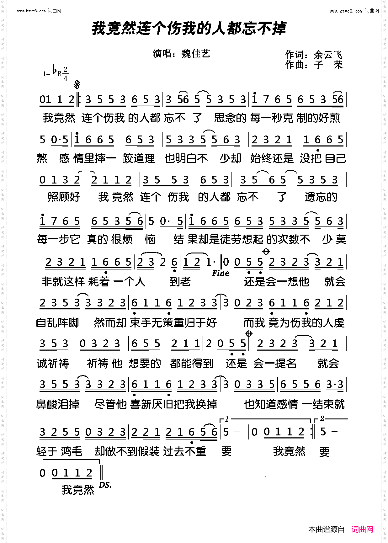 我竟然连个伤我的人都忘不了