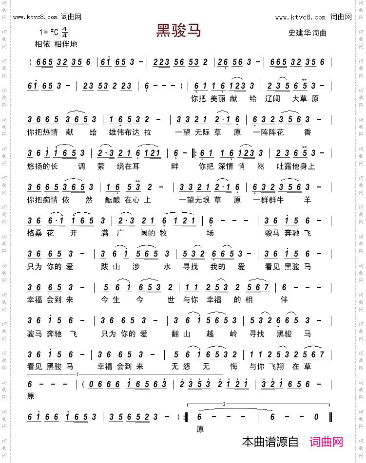 黑骏马