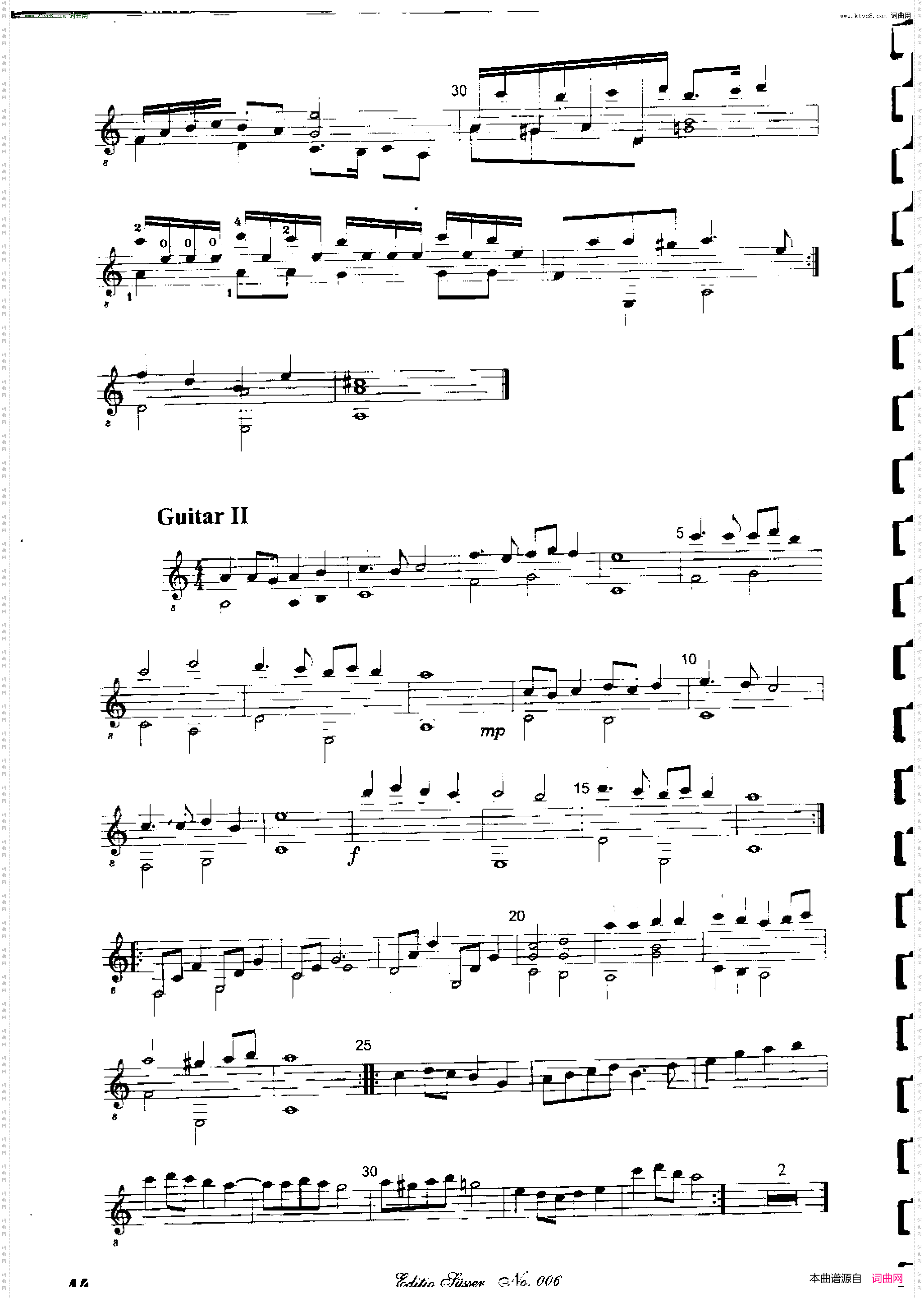 Classical guitar－Susser Ctibor_No 6, Fantazie ze sveta mineralu