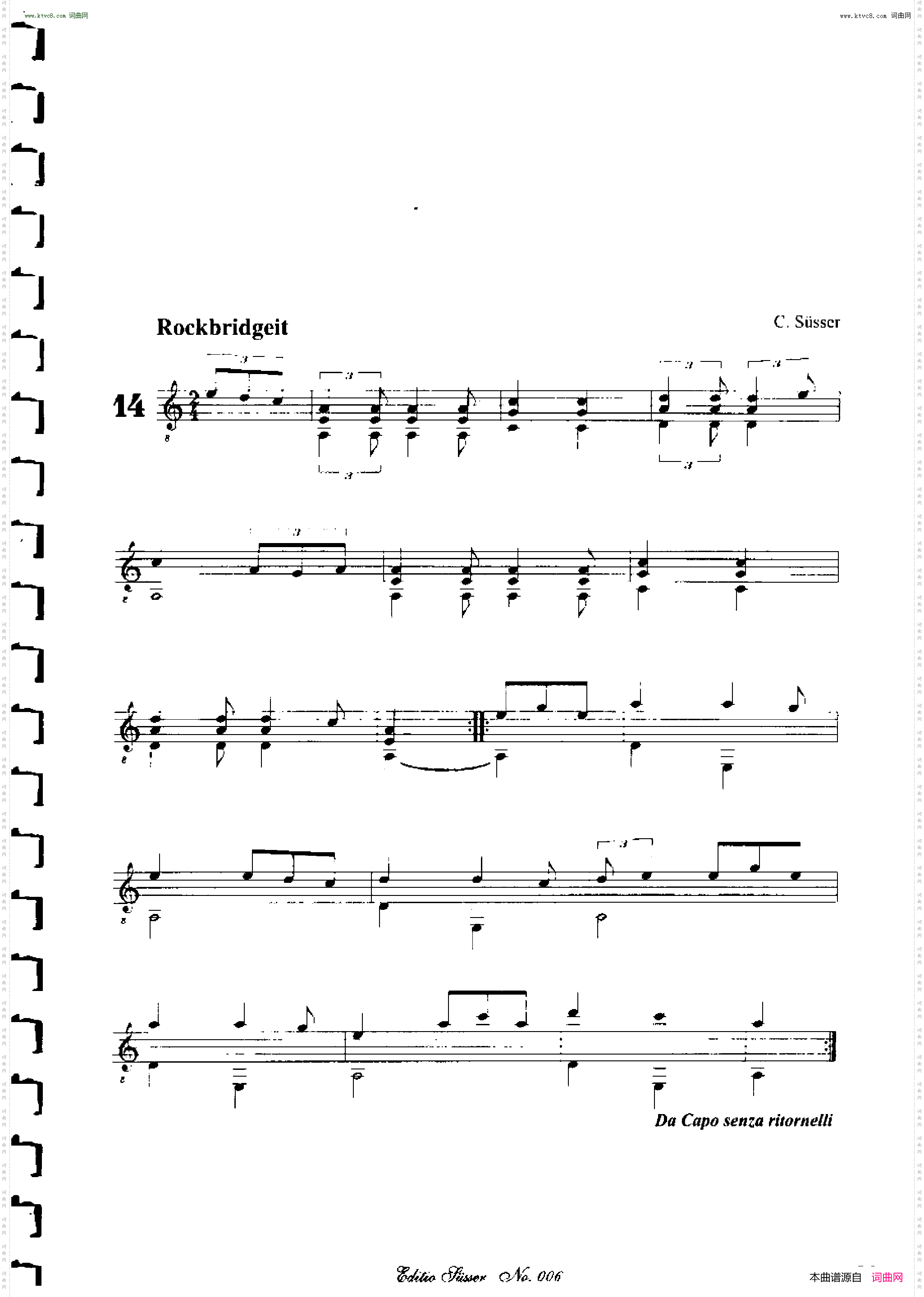 Classical guitar－Susser Ctibor_No 6, Fantazie ze sveta mineralu