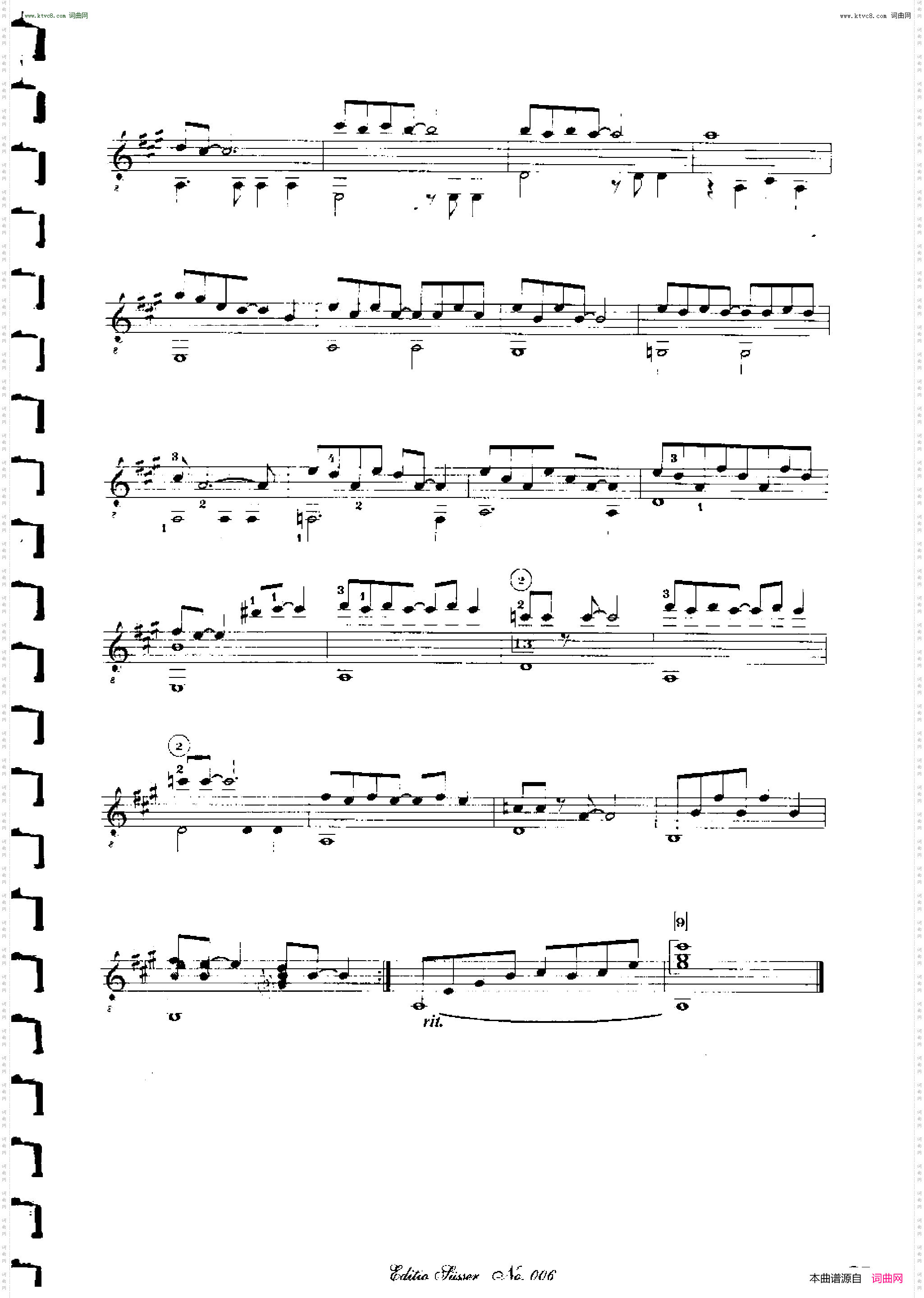 Classical guitar－Susser Ctibor_No 6, Fantazie ze sveta mineralu