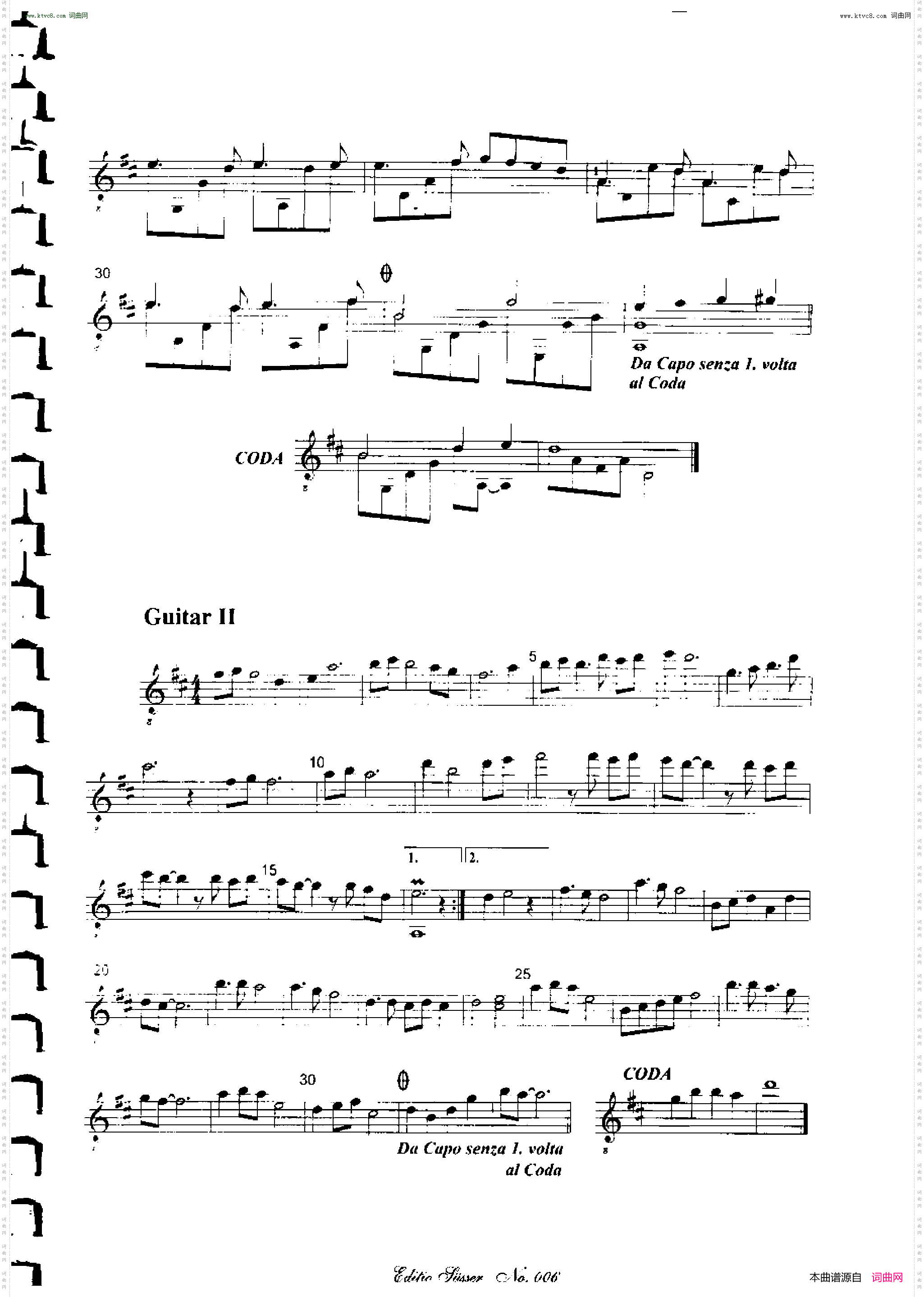Classical guitar－Susser Ctibor_No 6, Fantazie ze sveta mineralu