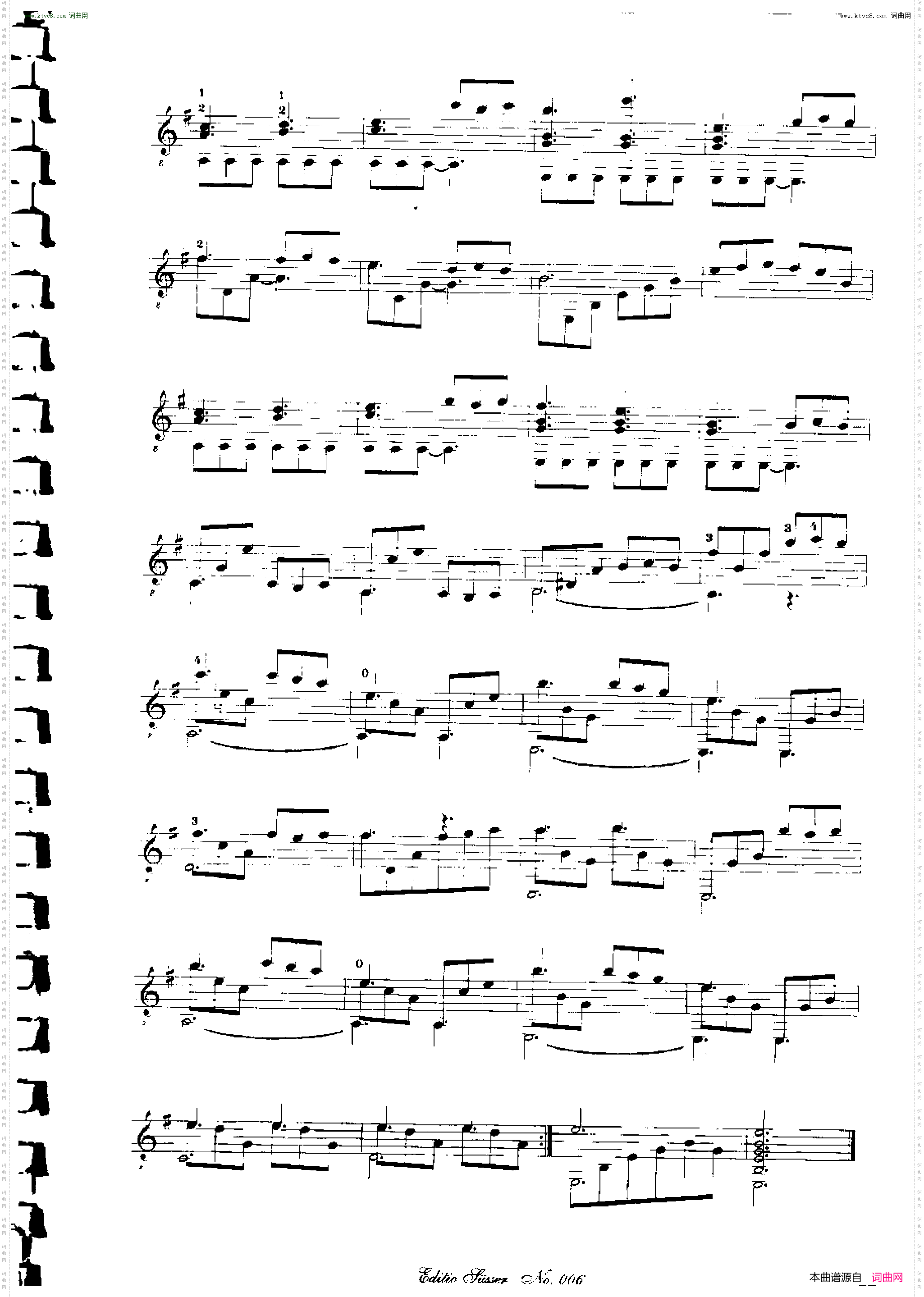 Classical guitar－Susser Ctibor_No 6, Fantazie ze sveta mineralu
