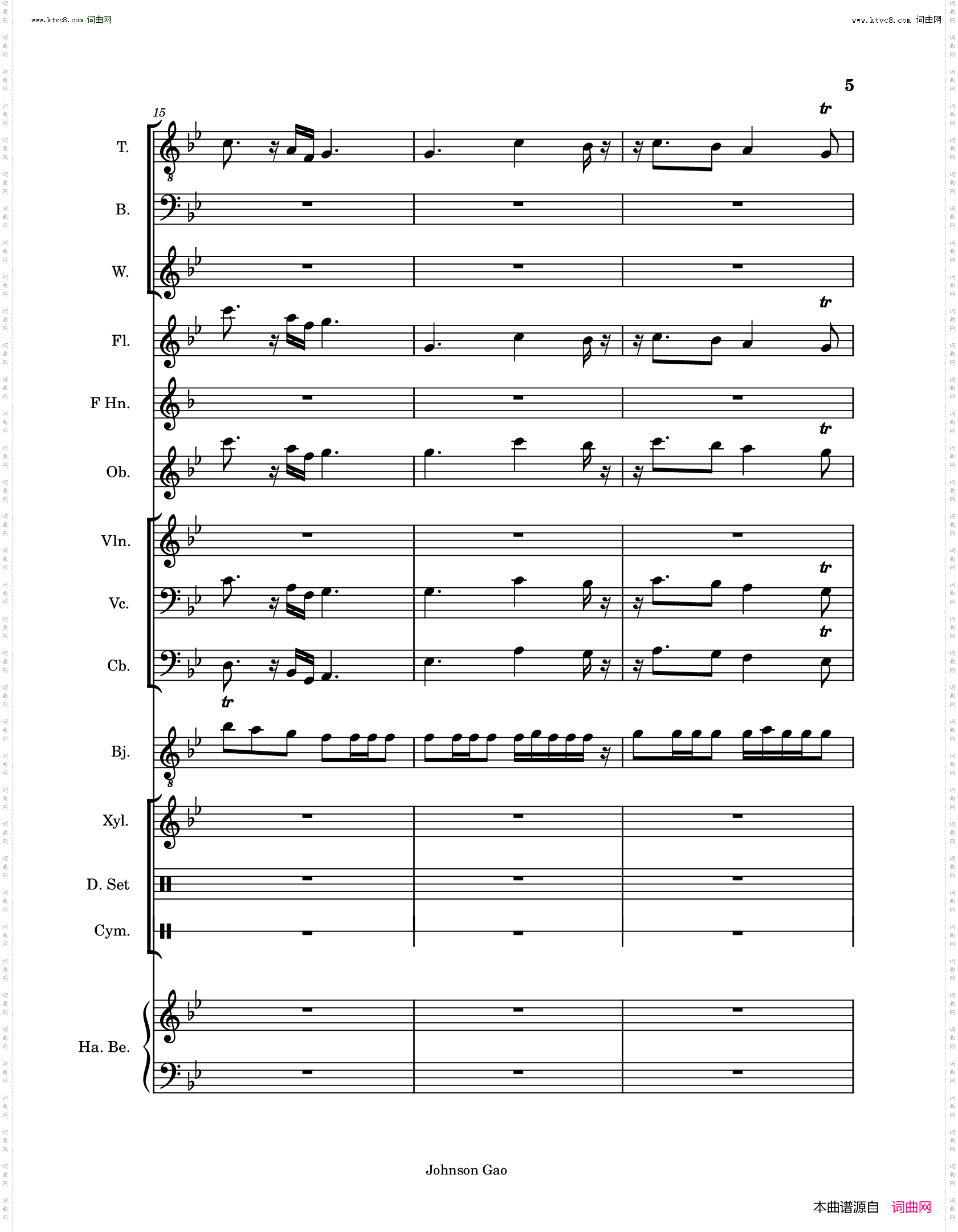 桃花源记序曲Prelude of the Peachland Eutopia