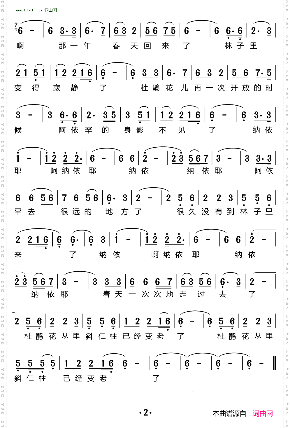 阿依汗的春天