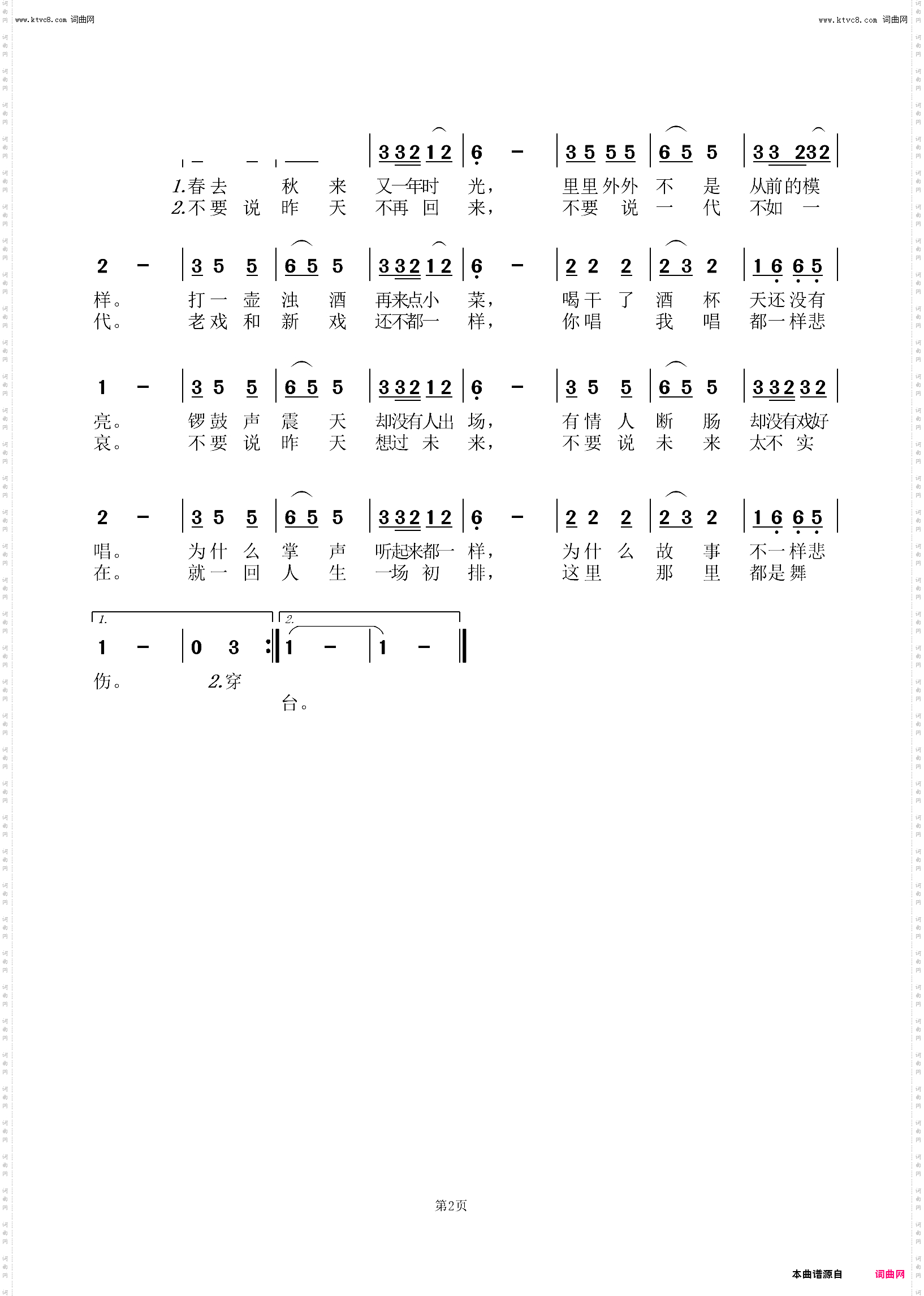 京剧演员二三事
