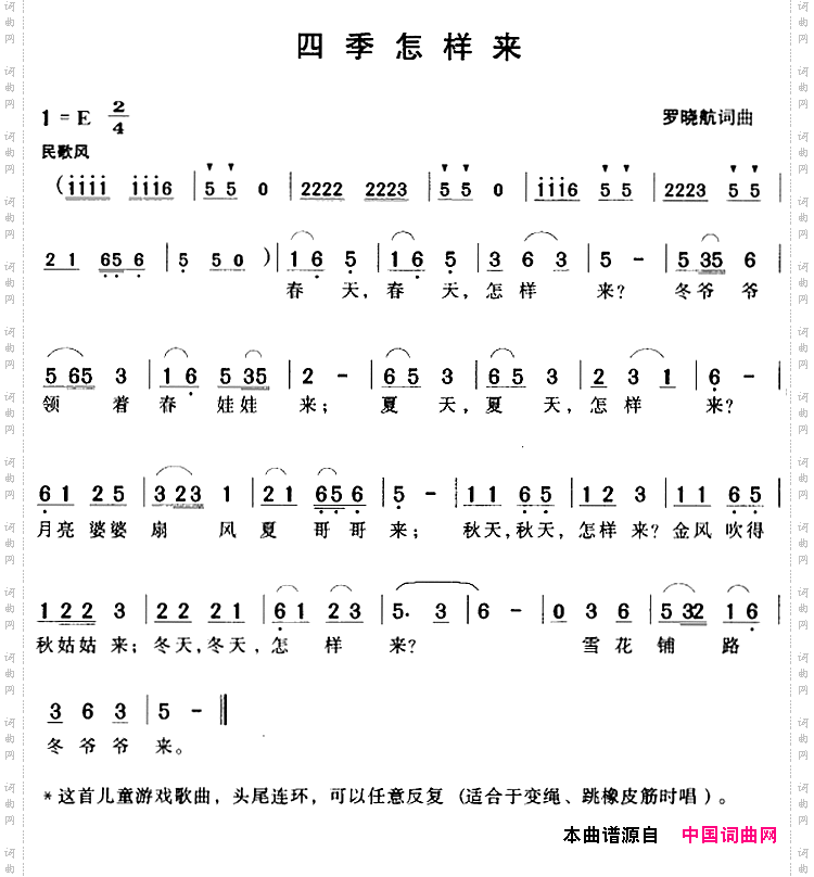 四季怎样来
