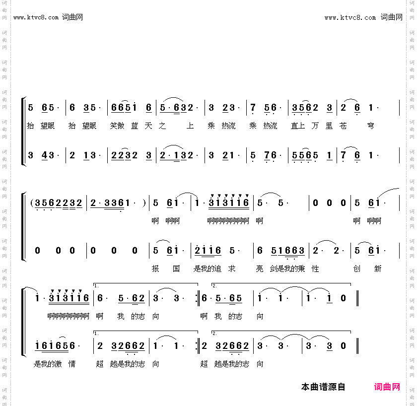 鹰之歌，鹰之舞_贵航组歌之二