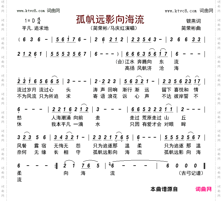 孤帆远影向海流