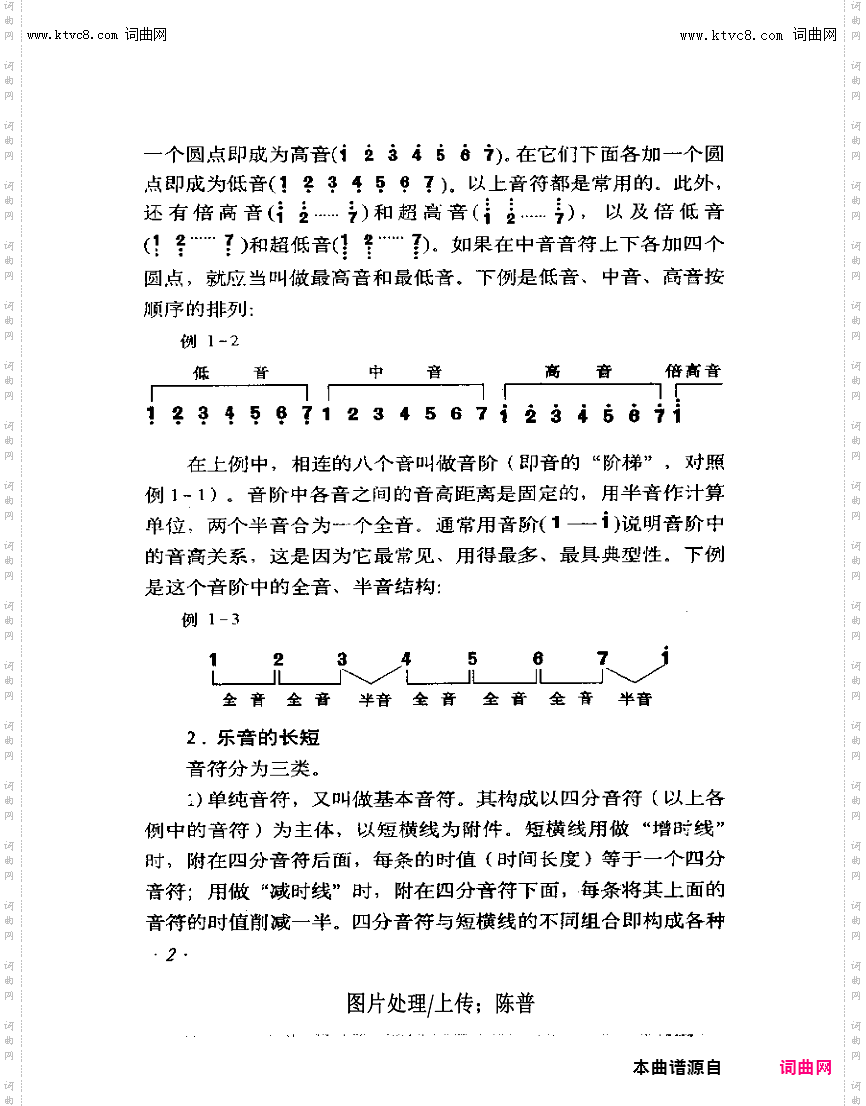 其他曲谱_音符1-26页第2页