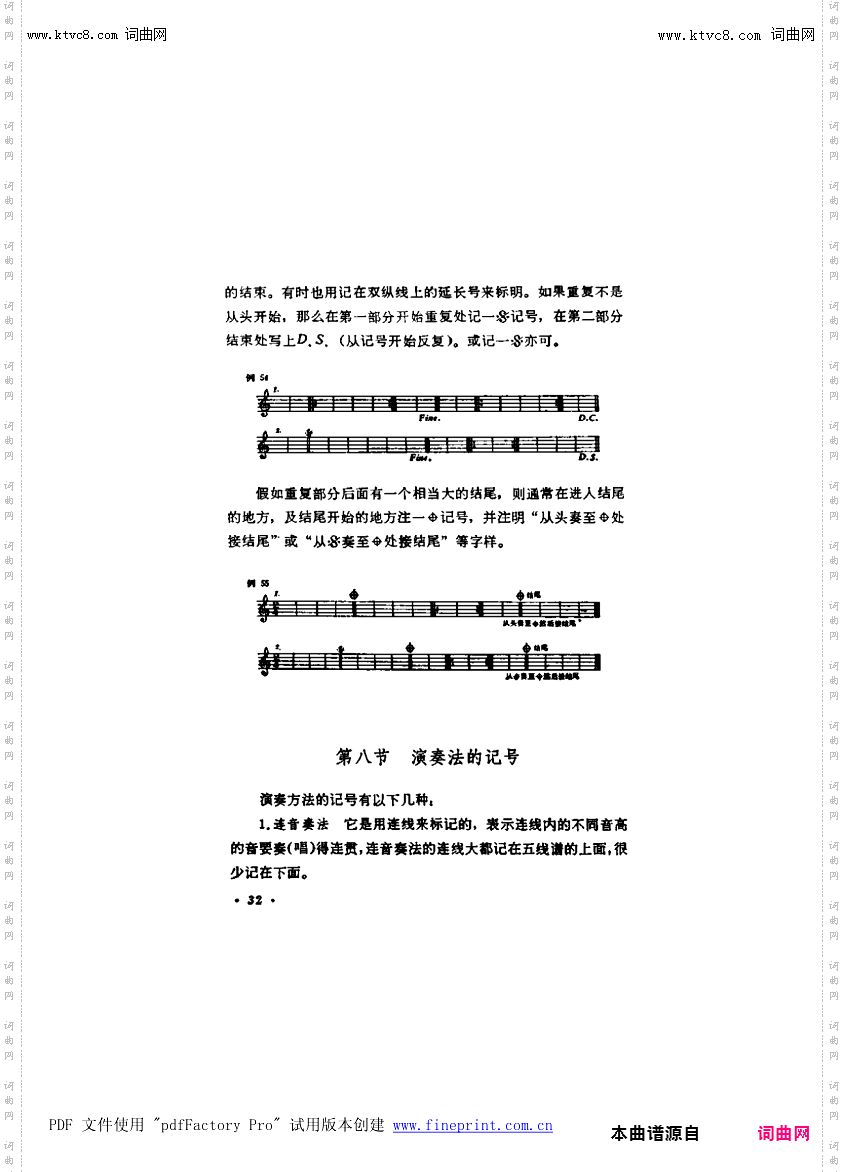 其他曲谱_第3章-第32页-第8节-演奏法的记号