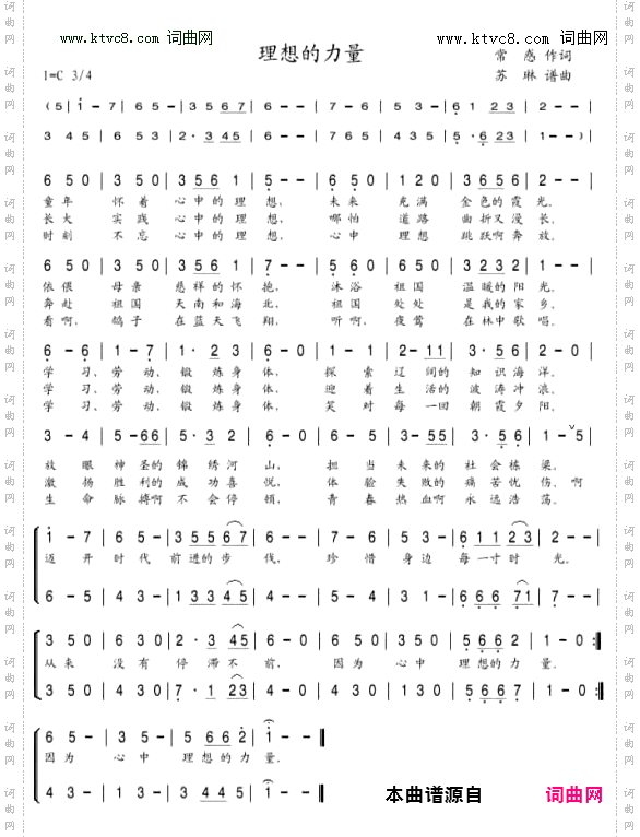 理想的力量
