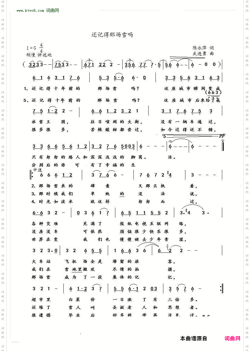 还记得那场雪吗