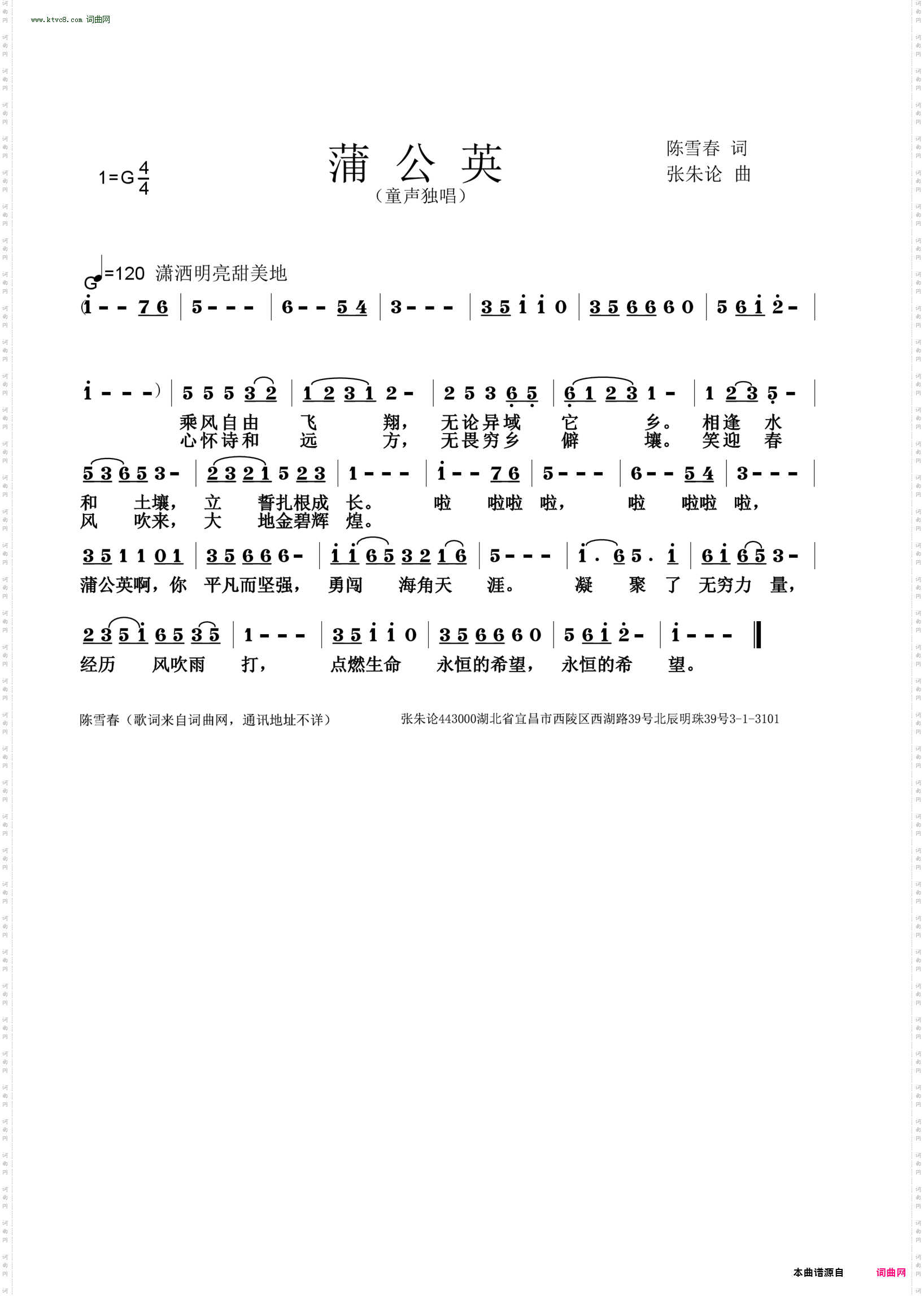 蒲公英