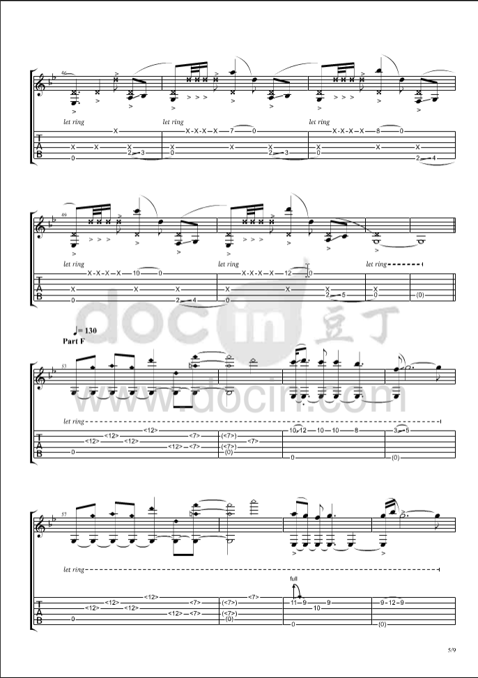 memories吉他六线谱 Tobias Rauscher memories独奏谱原调六线谱 豆丁网 豆丁网 调