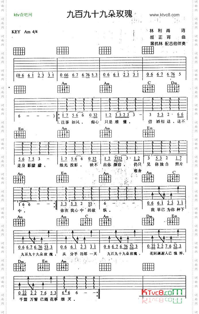 九百九十九朵玫瑰