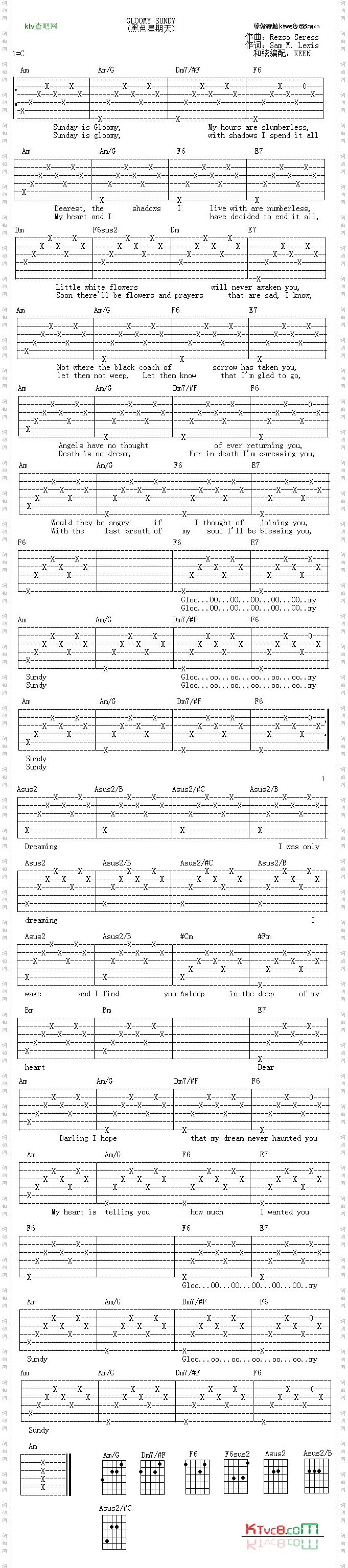 CloomySunday黑色星期天